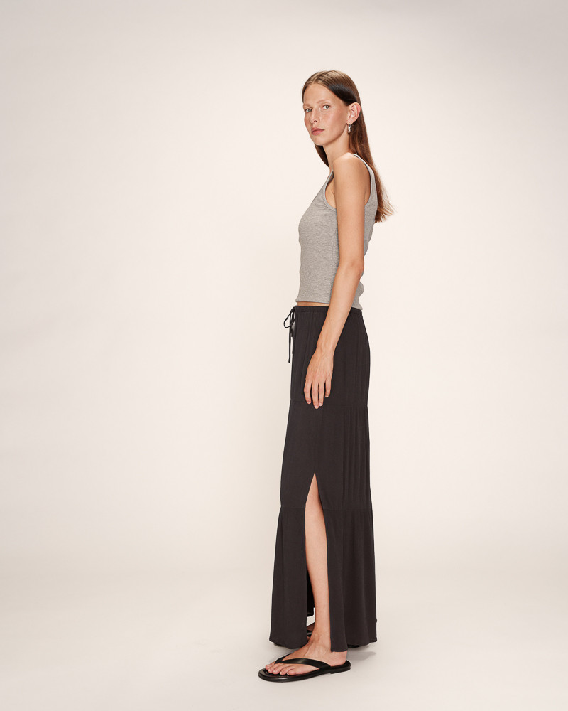 Grace & Mila JUPE ANTHRACITE RONSARD