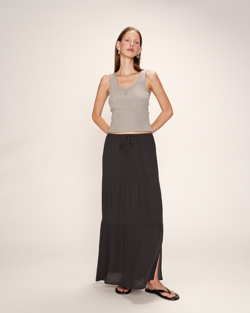 grace & mila JUPE ANTHRACITE RONSARD