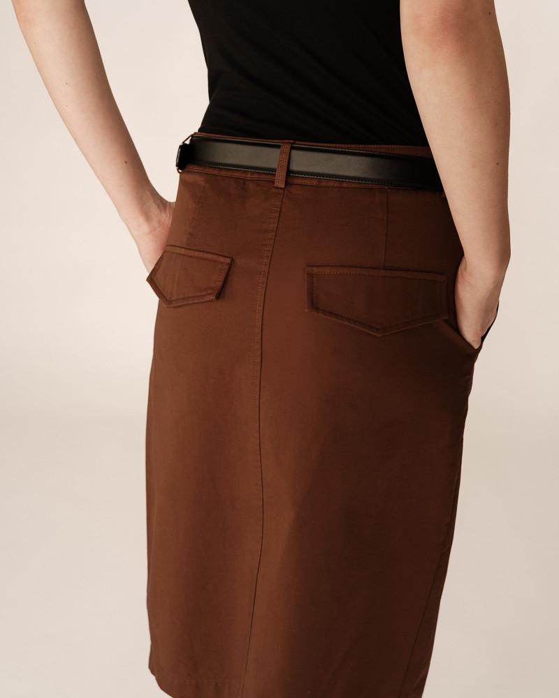 Grace & Mila JUPE CHOCOLAT PENCIL