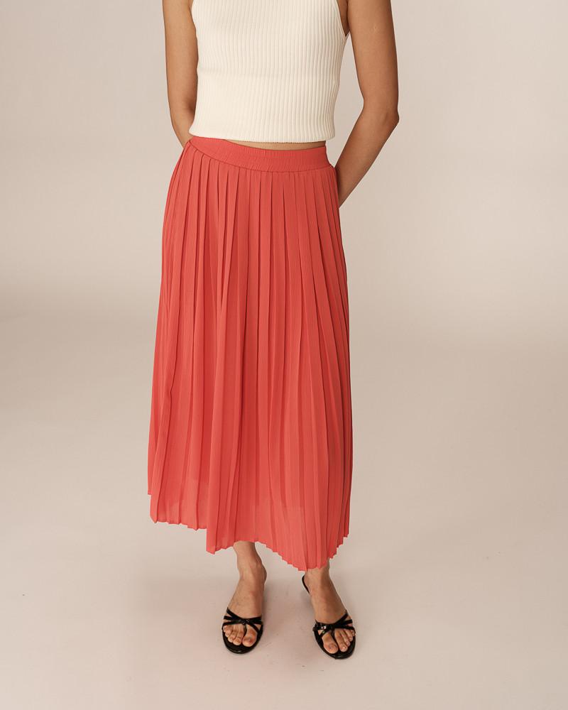 Grace & Mila JUPE CORAIL PLISSE