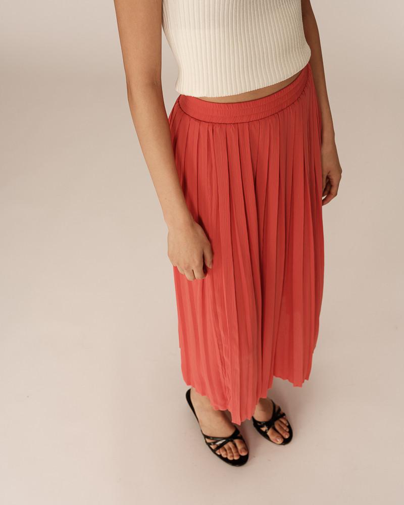 Grace & Mila JUPE CORAIL PLISSE