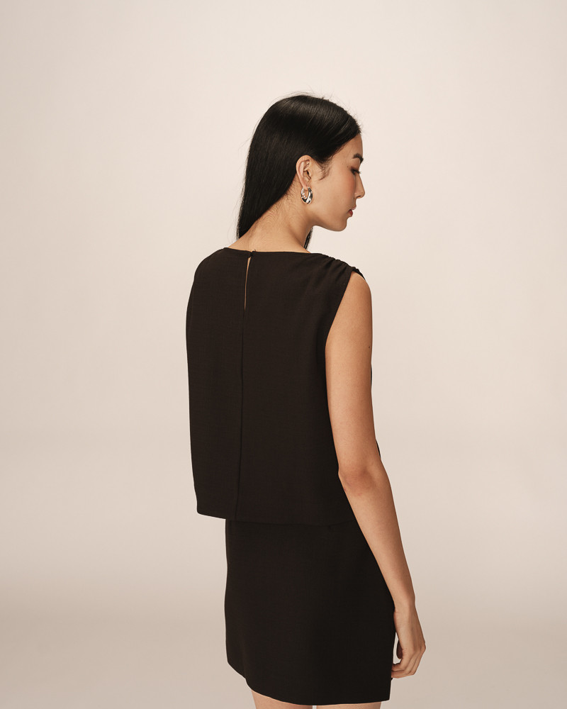 Grace & Mila JUPE NOIR PEKIN