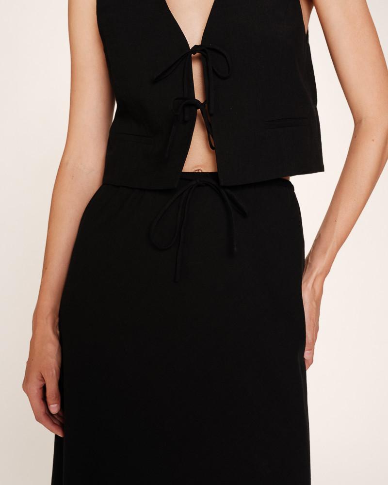 Grace & Mila JUPE NOIR ROUSSE