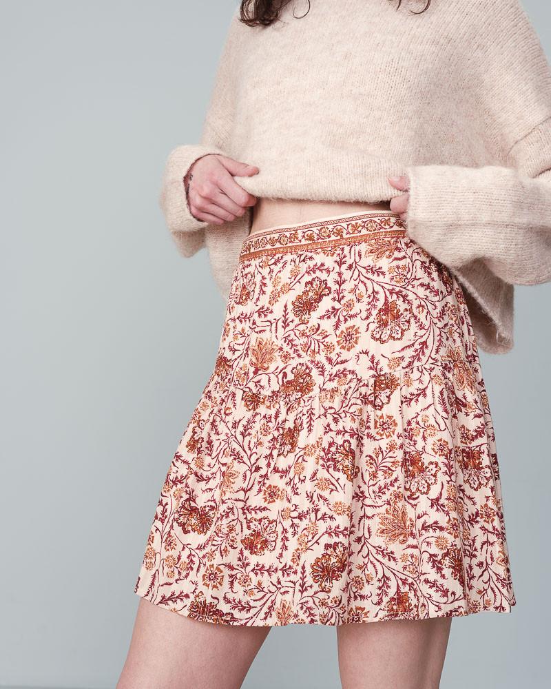 Grace & Mila JUPE SABLE NOUGAT