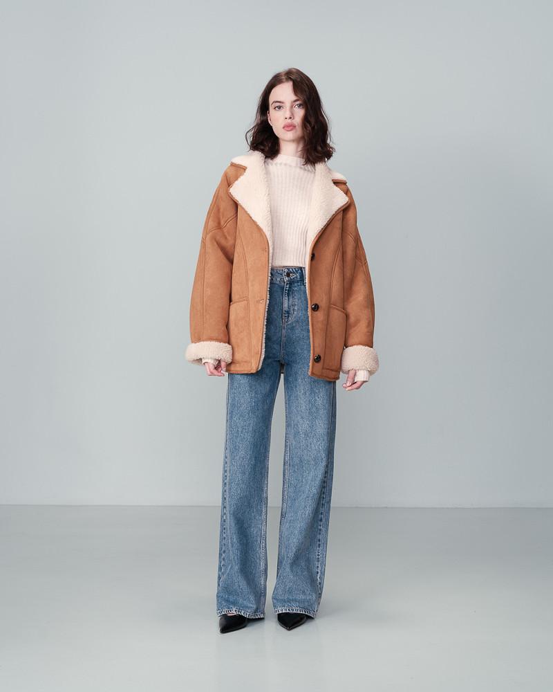 Grace & Mila MANTEAU CAMEL NOIRA