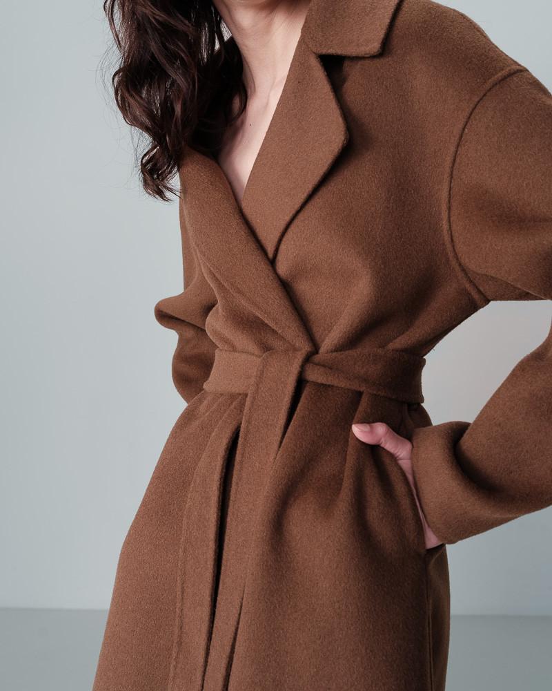 Grace & Mila MANTEAU CHOCOLAT NOEMIE