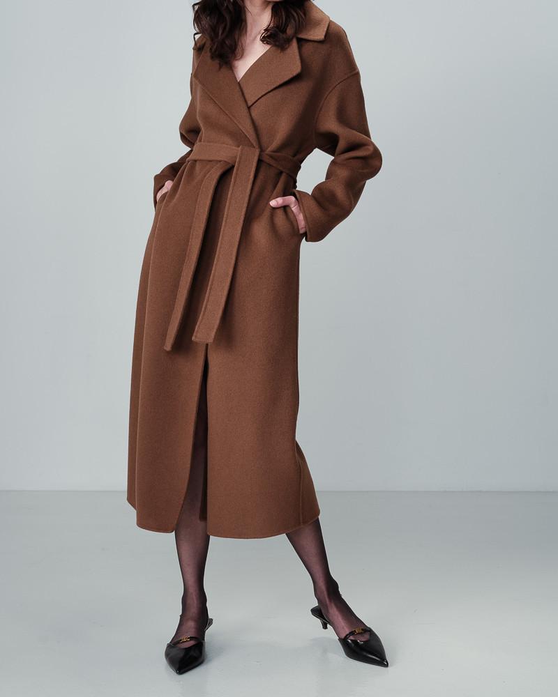 Grace & Mila MANTEAU CHOCOLAT NOEMIE