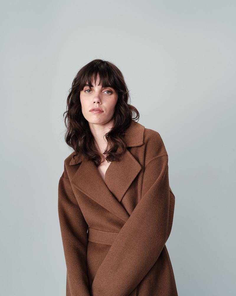 Grace & Mila MANTEAU CHOCOLAT NOEMIE