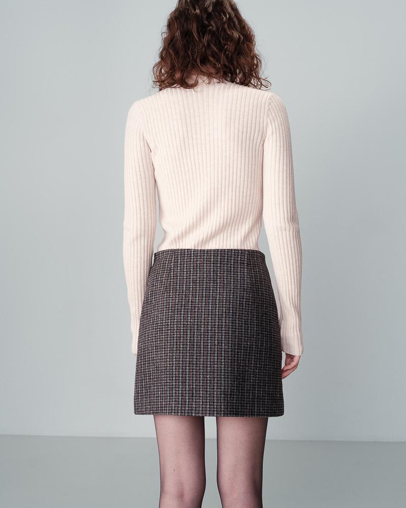 Grace & Mila MINI-JUPE ANTHRACITE NUTS