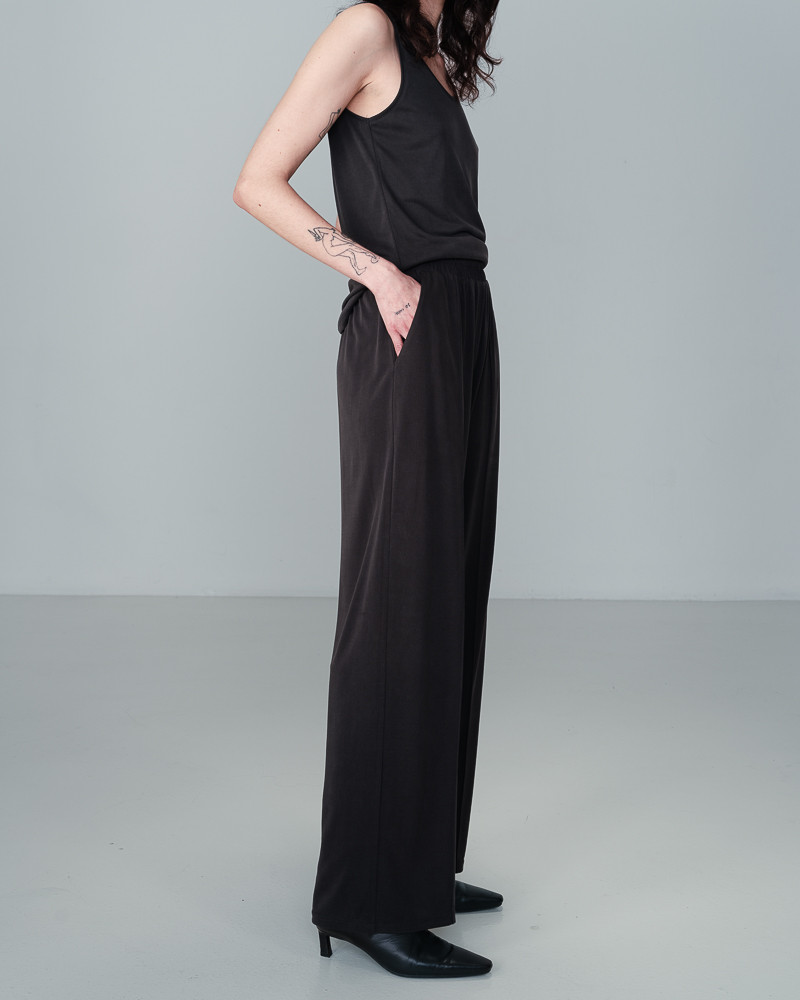 Grace & Mila PANTALON ANTHRACITE NESS