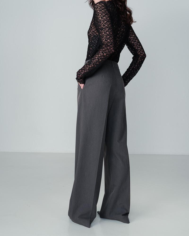 Grace & Mila PANTALON ANTHRACITE NOCTURNE