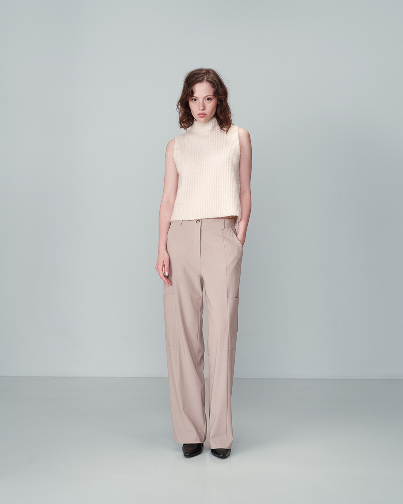 grace & mila PANTALON BEIGE NOYOCO