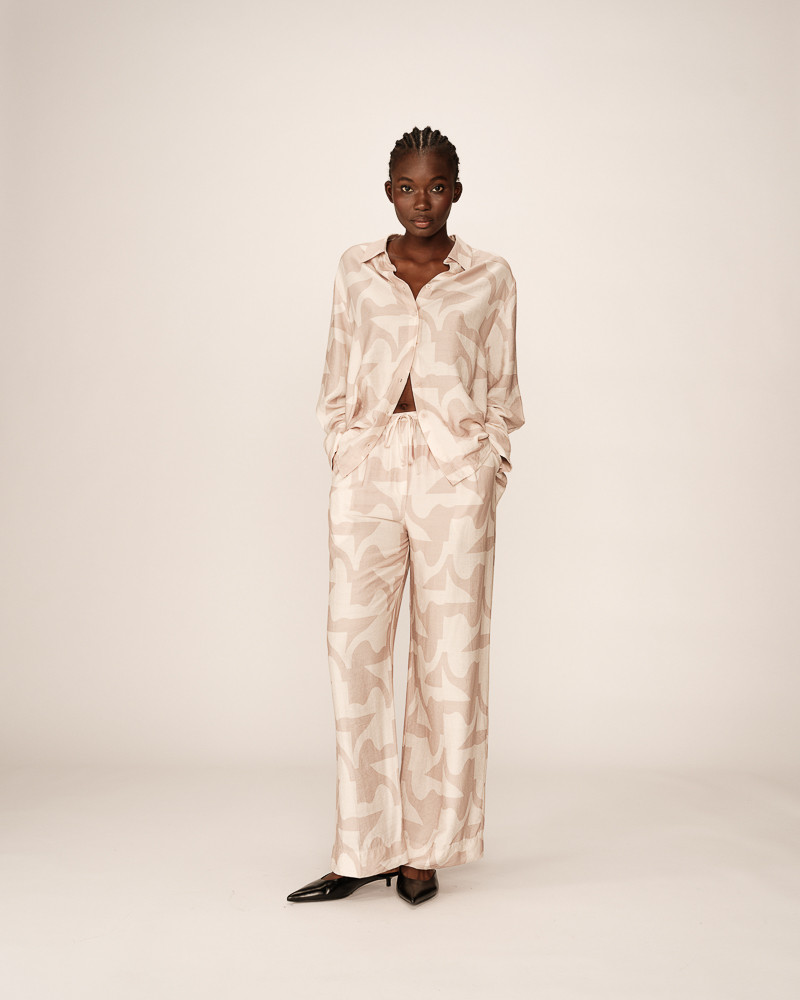 grace & mila PANTALON BEIGE PAVOT