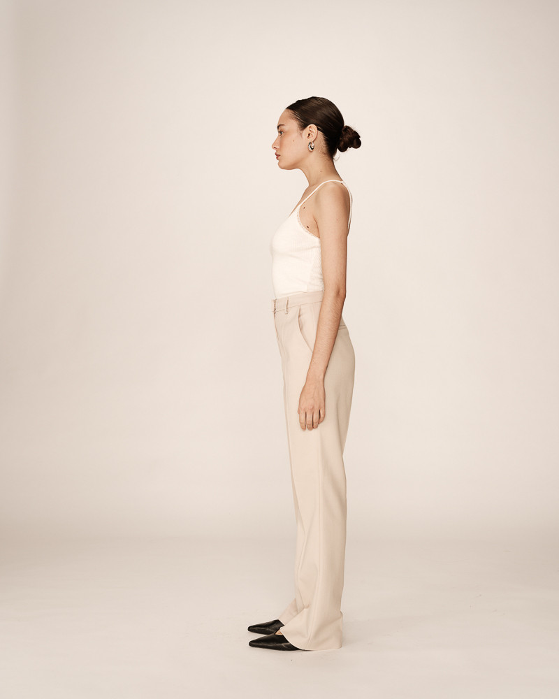 Grace & Mila PANTALON BEIGE PEOPLE