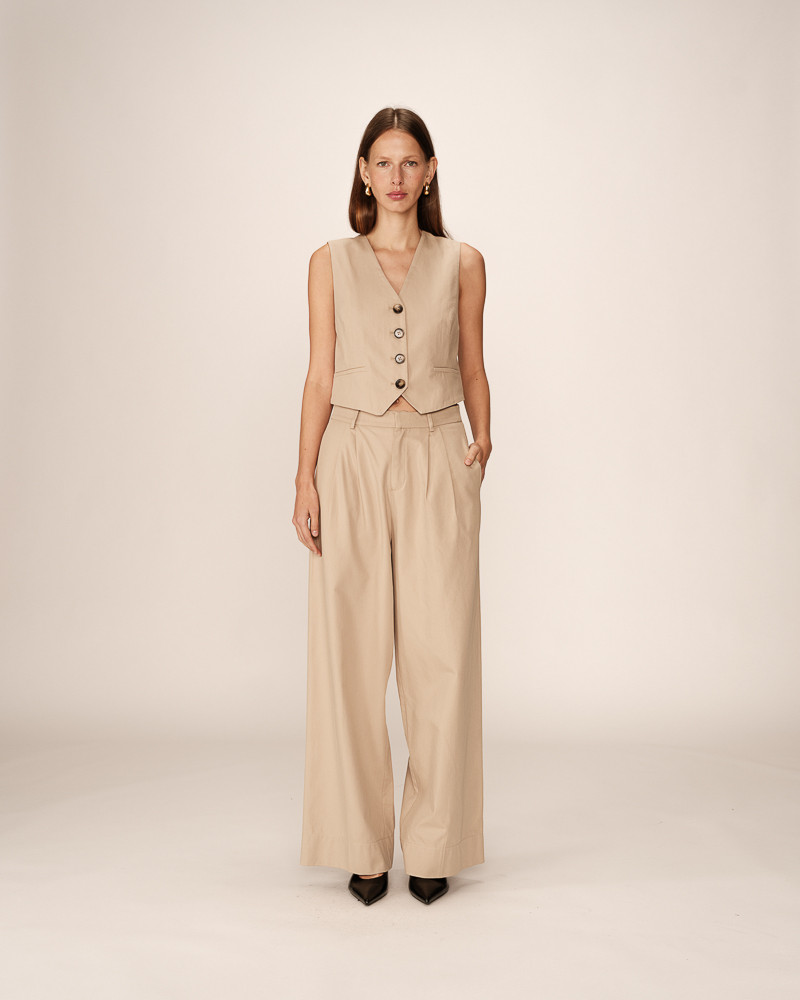 grace & mila PANTALON BEIGE PETER