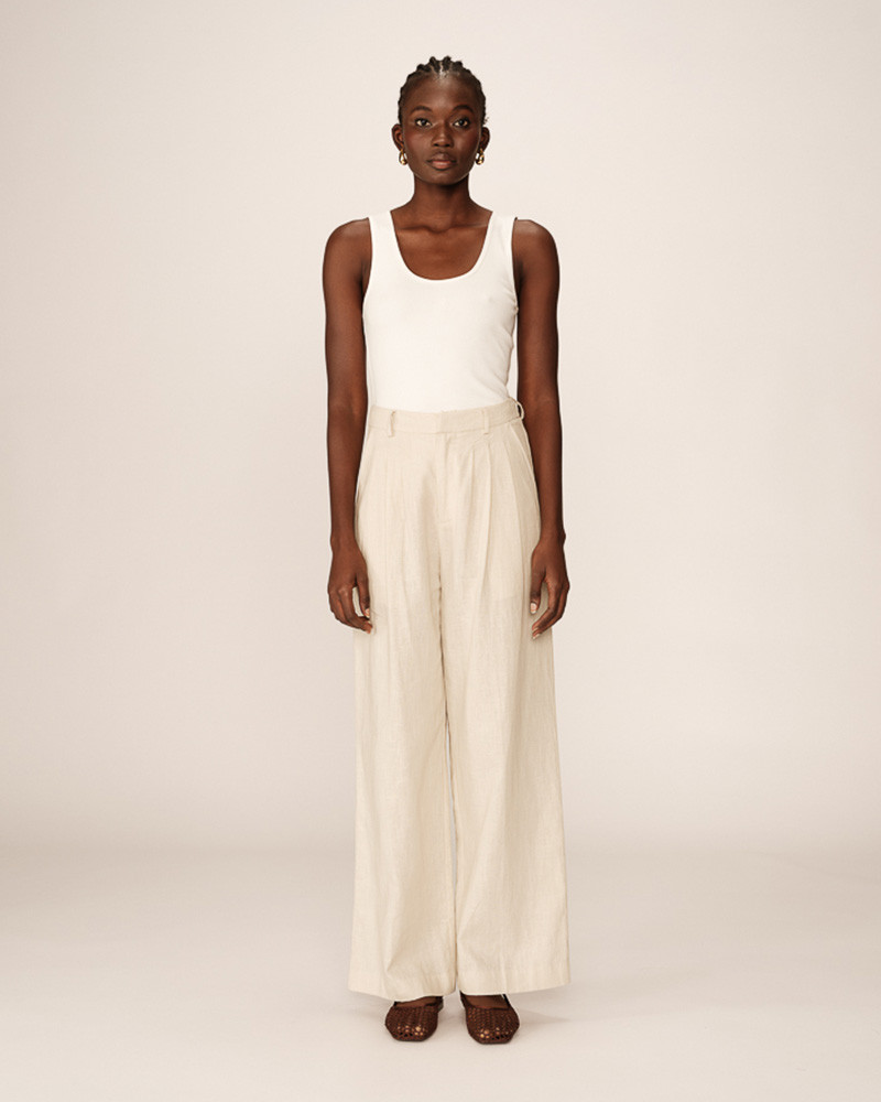 grace & mila PANTALON BEIGE PHIL