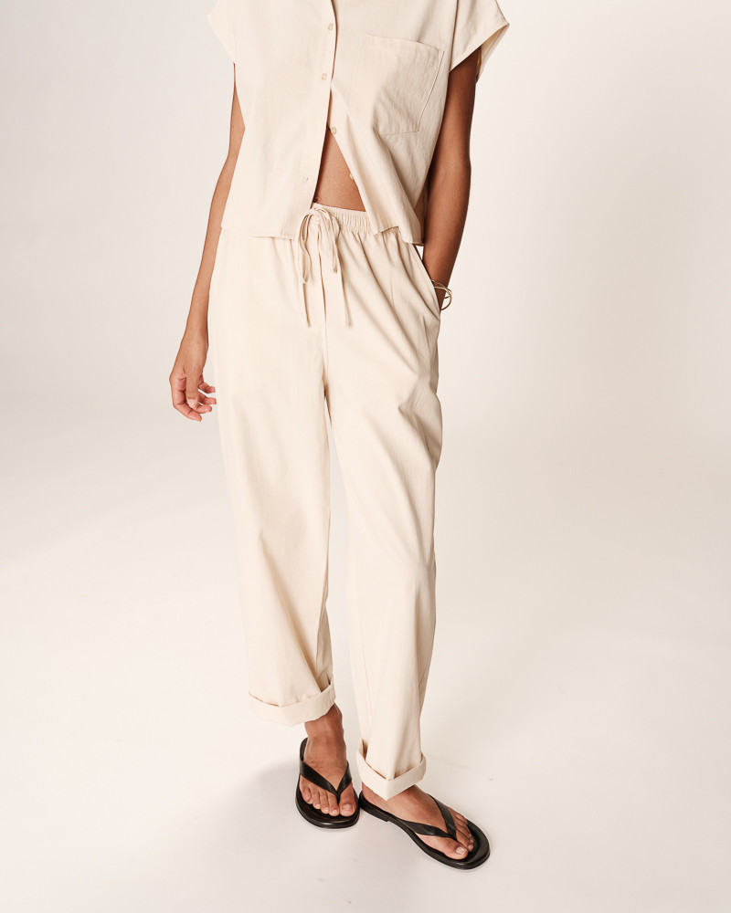 grace & mila PANTALON BEIGE RHODE