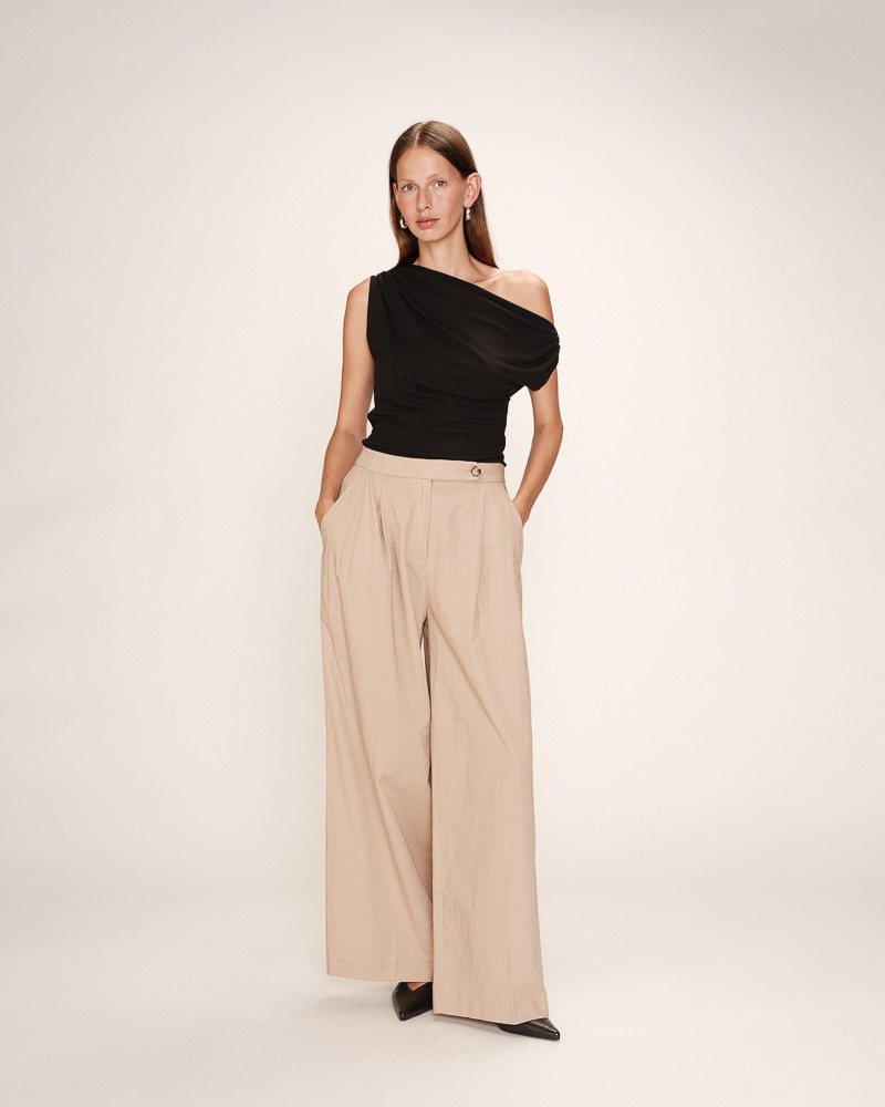 grace & mila PANTALON BEIGE ROBIN