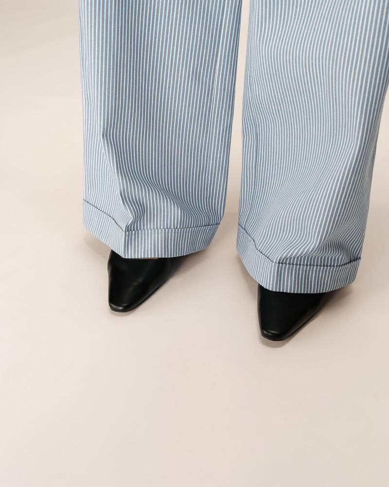 Grace & Mila PANTALON BLEU PATINE