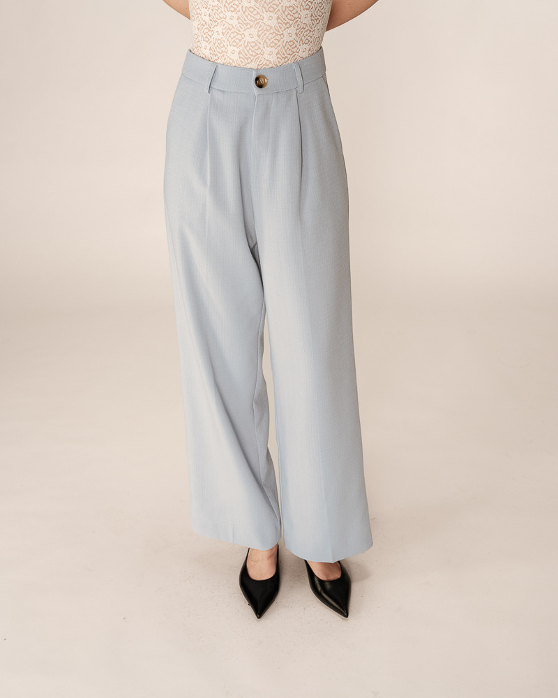 Grace & Mila PANTALON BLEU PIERRE