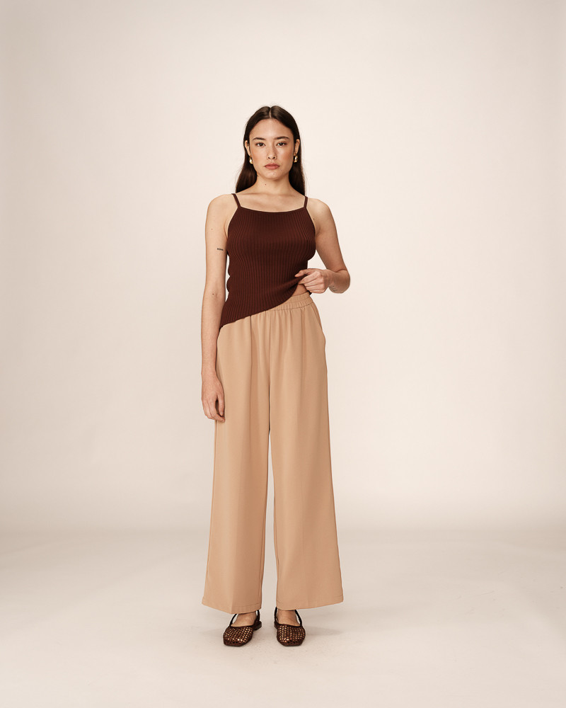 Grace & Mila PANTALON CAMEL PICASSO