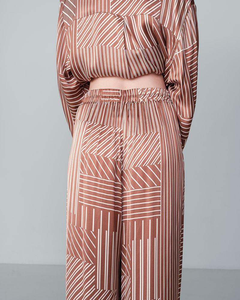 Grace & Mila PANTALON CHOCOLAT NELSON