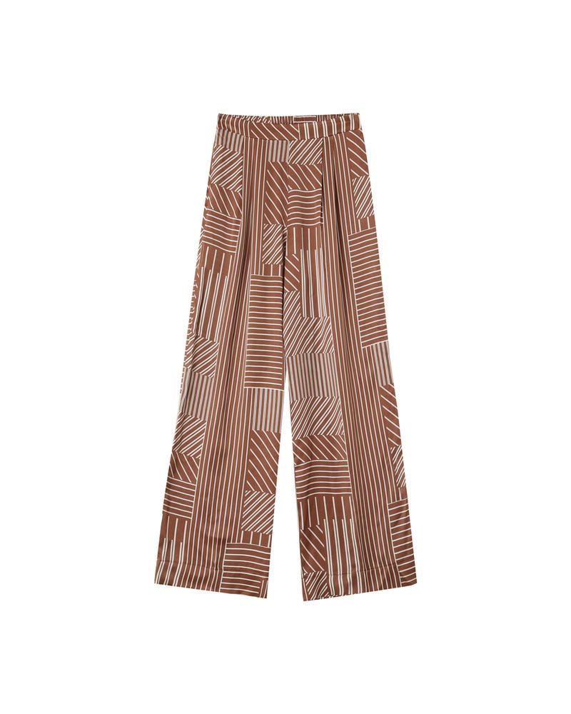 Grace & Mila PANTALON CHOCOLAT NELSON