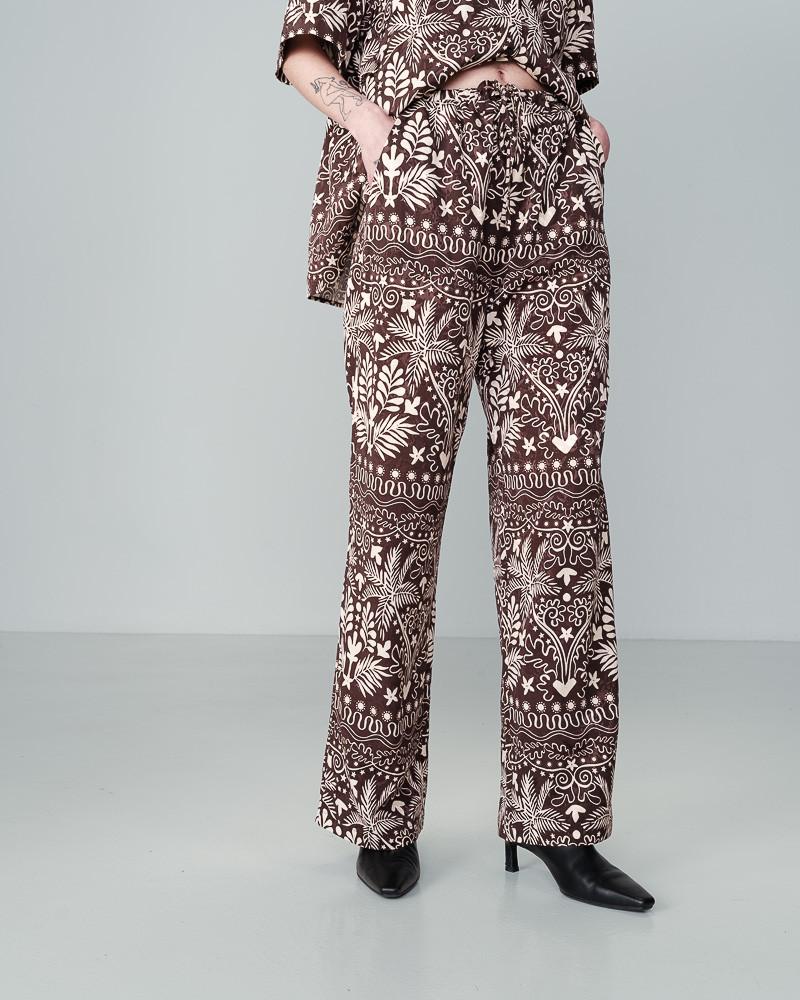 Grace & Mila PANTALON CHOCOLAT NILOS