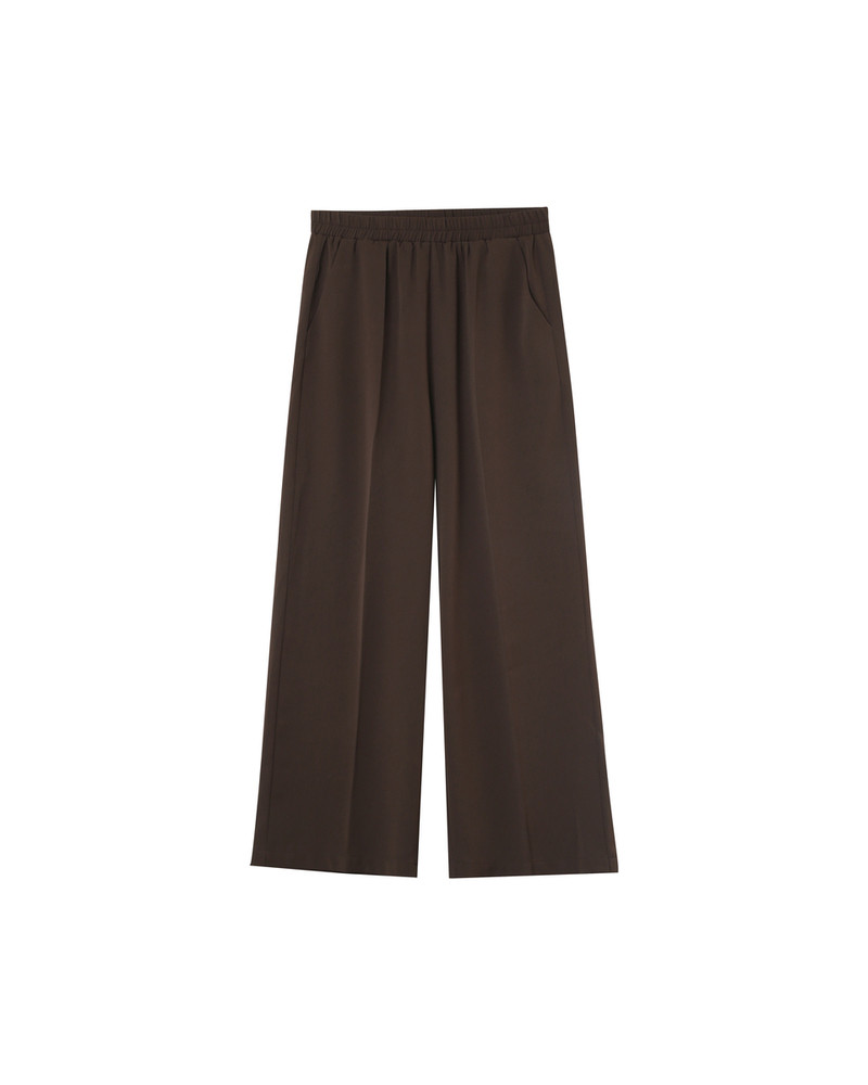 Grace & Mila PANTALON CHOCOLAT NOBLESSE