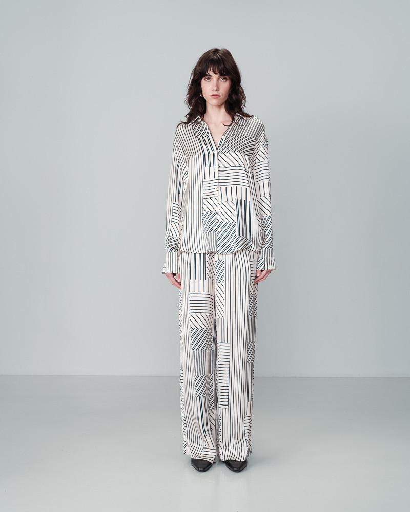 grace & mila PANTALON ECRU NELSON