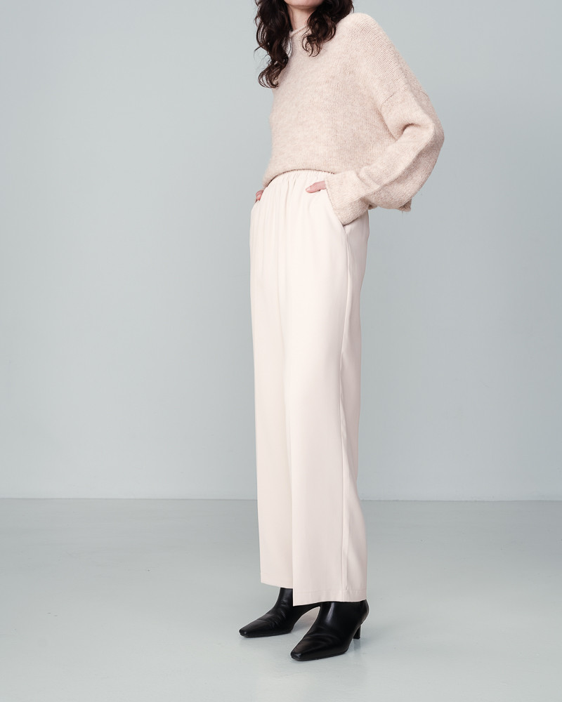 Grace & Mila PANTALON ECRU NOBLESSE