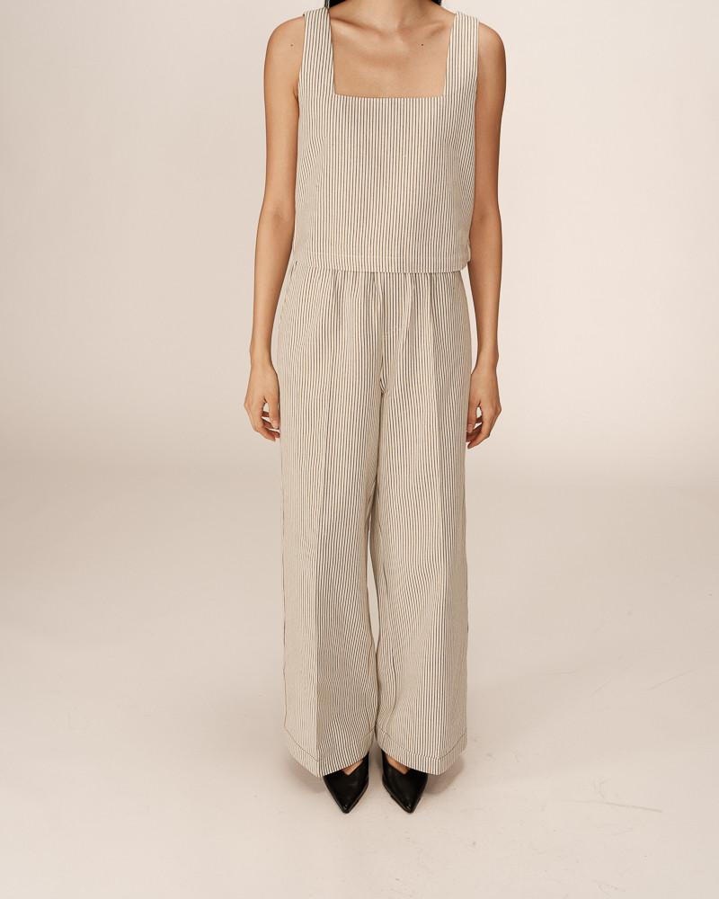 Grace & Mila PANTALON ECRU PATINE