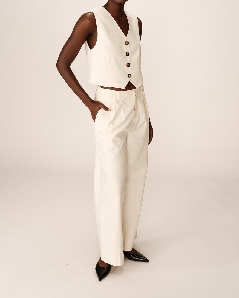 Grace & Mila PANTALON ECRU PETER