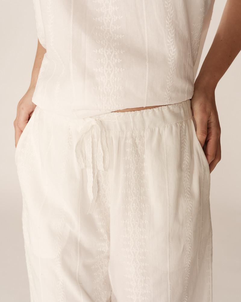 Grace & Mila PANTALON ECRU PICCOLI