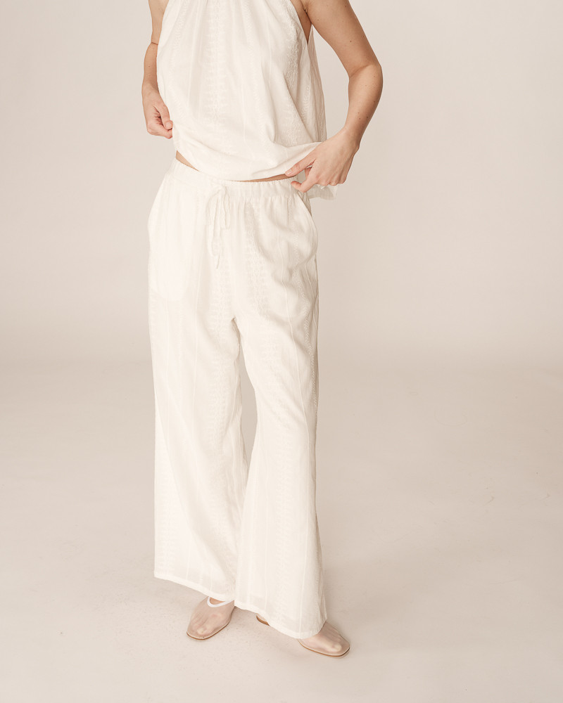 Grace & Mila PANTALON ECRU PICCOLI