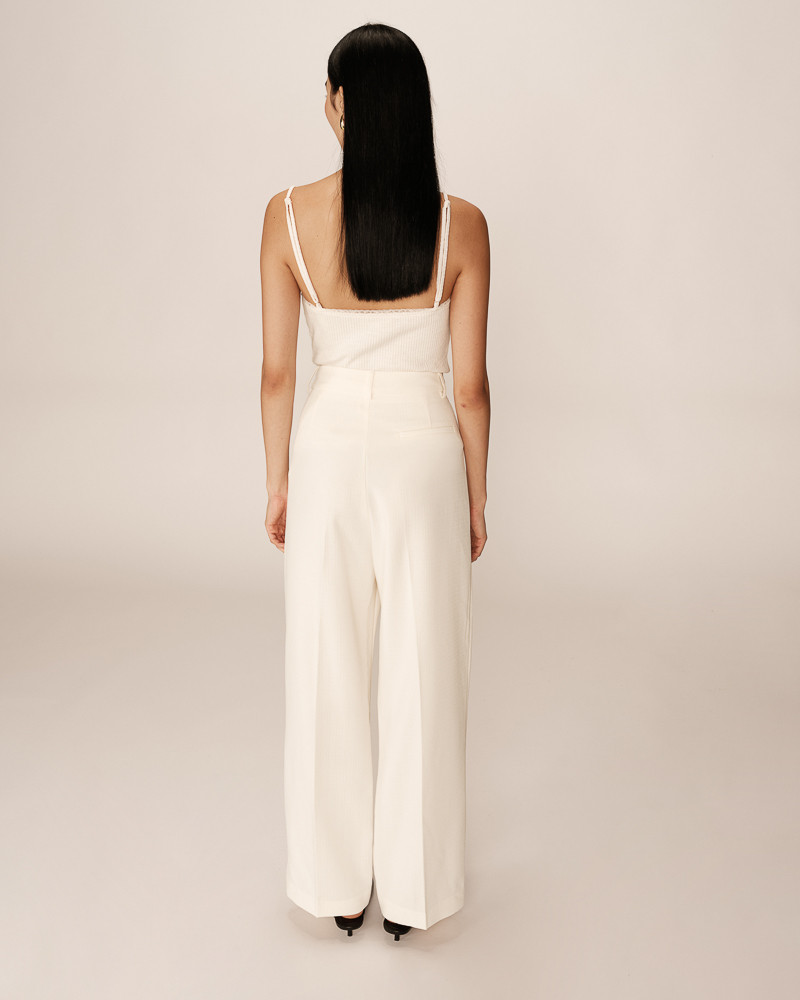 Grace & Mila PANTALON ECRU PIERRE