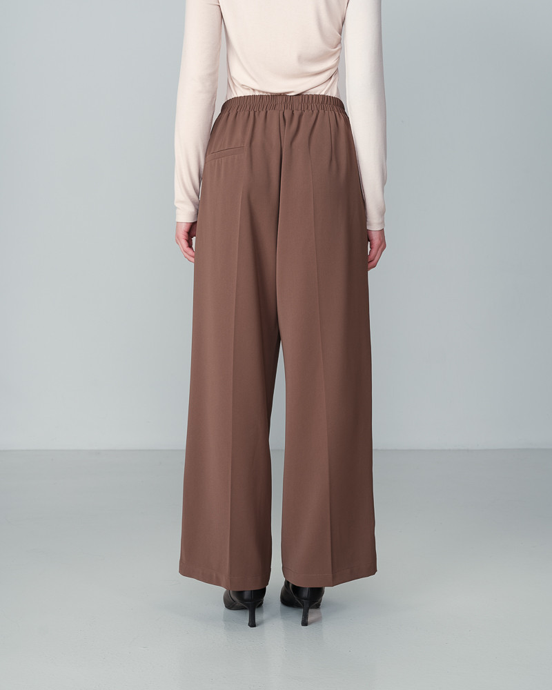 Grace & Mila PANTALON KAKI NOBLESSE