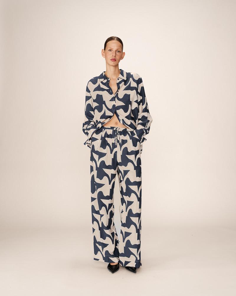 Grace & Mila PANTALON MARINE PAVOT