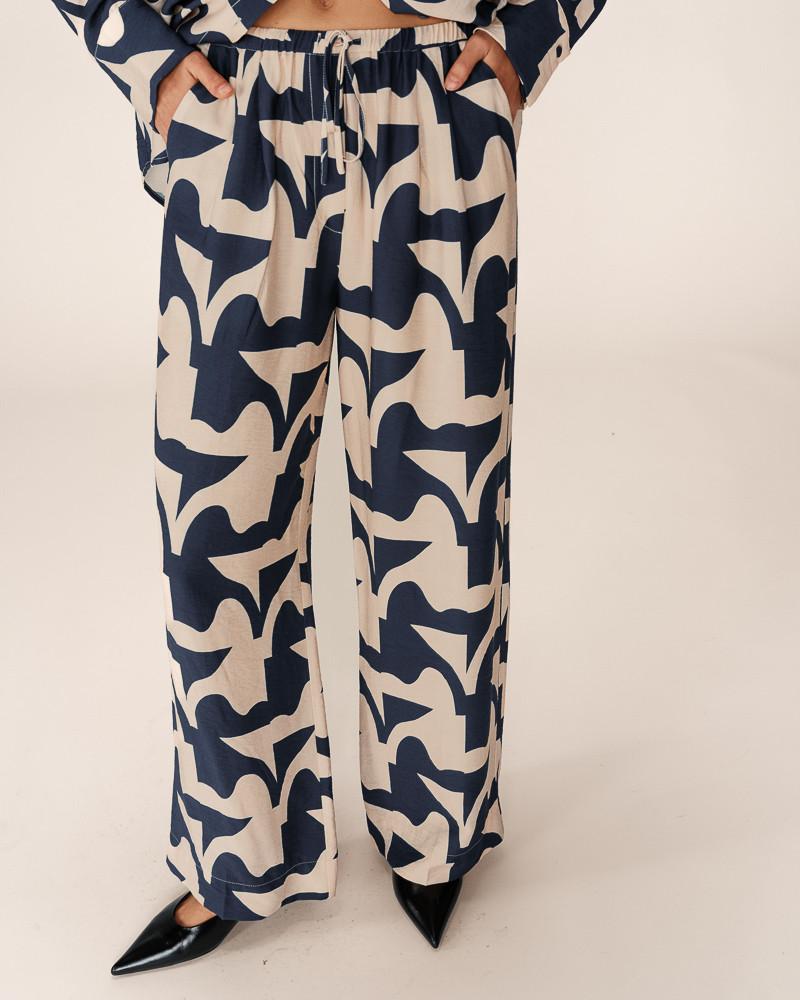 Grace & Mila PANTALON MARINE PAVOT
