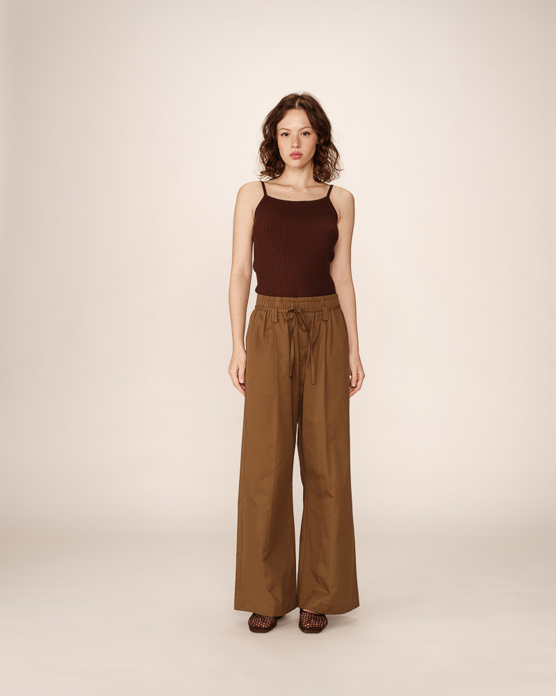 Grace & Mila PANTALON MARRON PETERSON