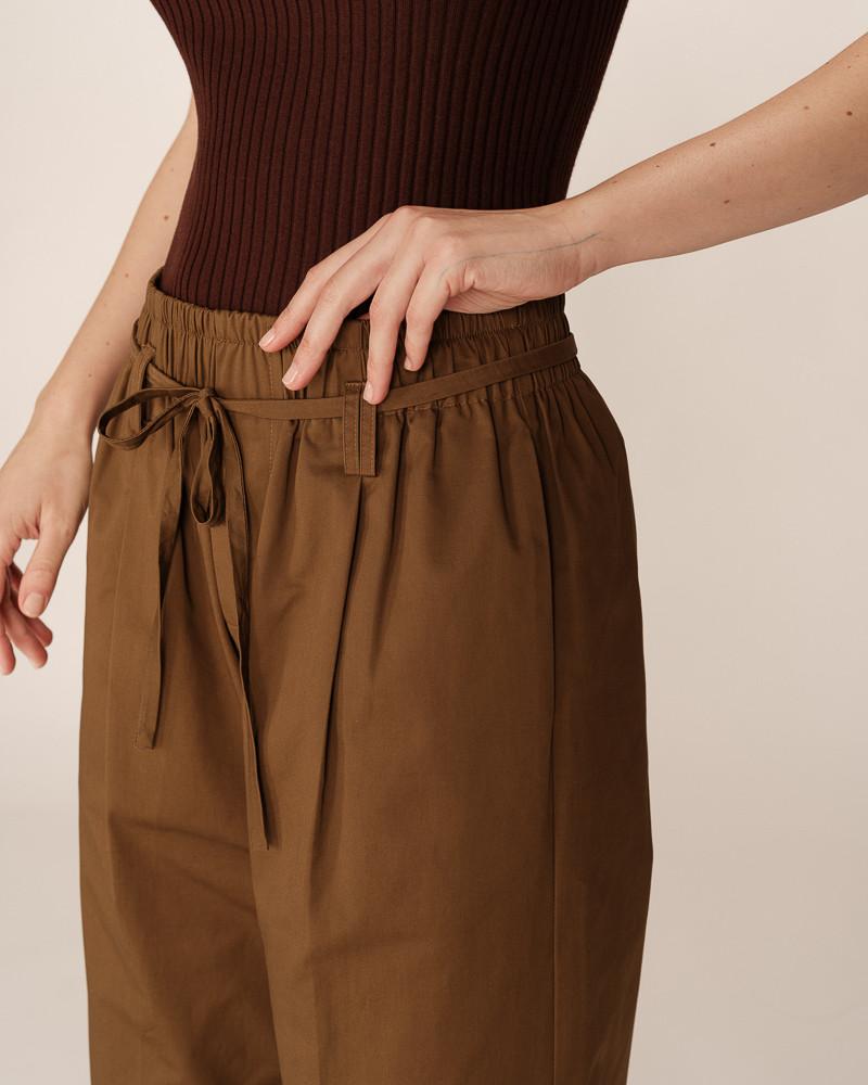 grace & mila PANTALON MARRON PETERSON