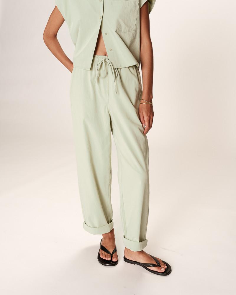 Grace & Mila PANTALON MENTHE RHODE