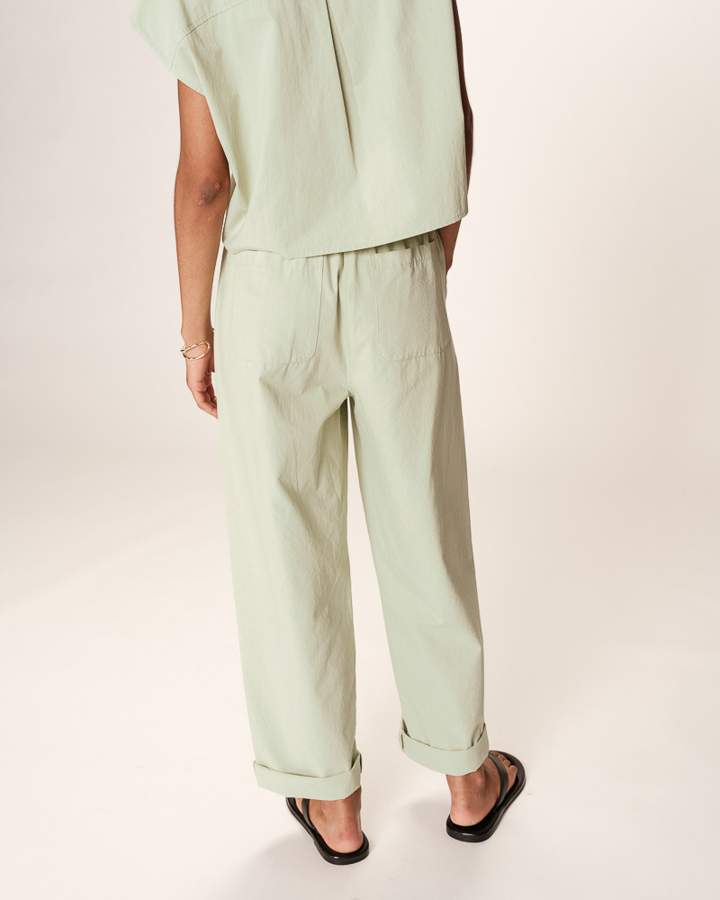 Grace & Mila PANTALON MENTHE RHODE