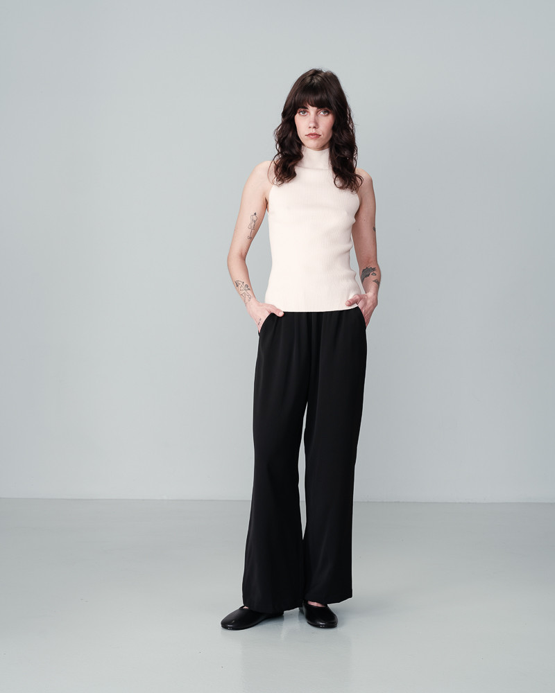 grace & mila PANTALON NOIR NOBLESSE