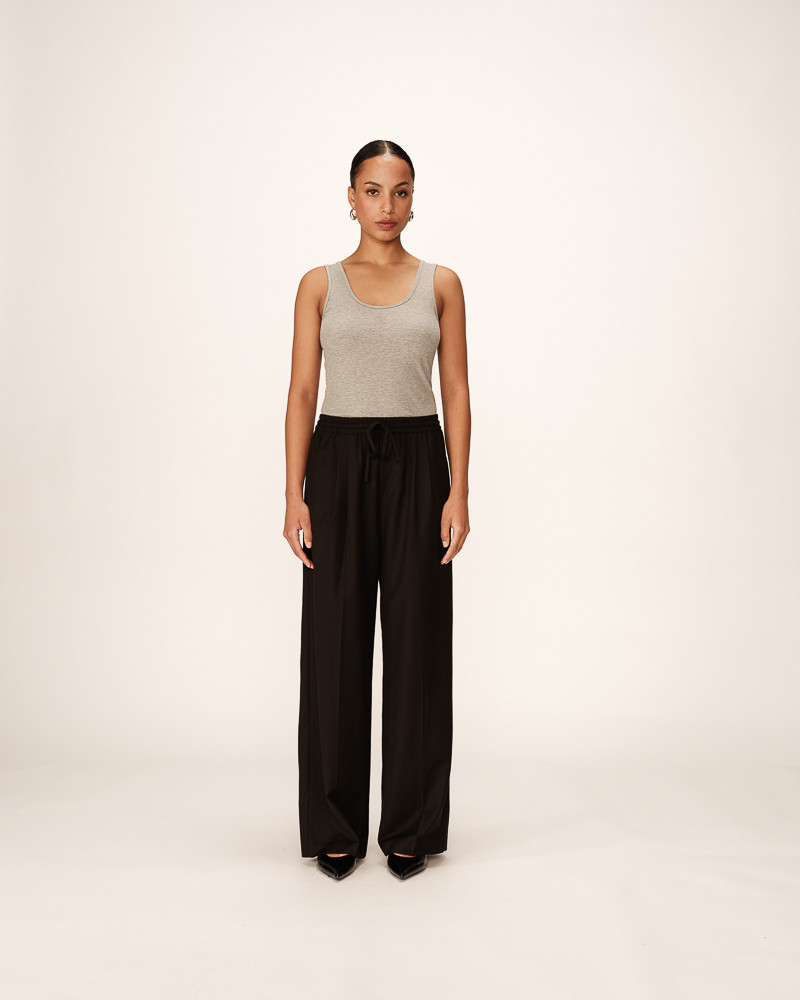 grace & mila PANTALON NOIR PETRO