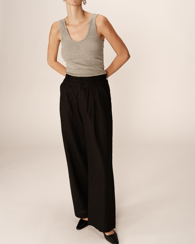 Grace & Mila PANTALON NOIR PHIL