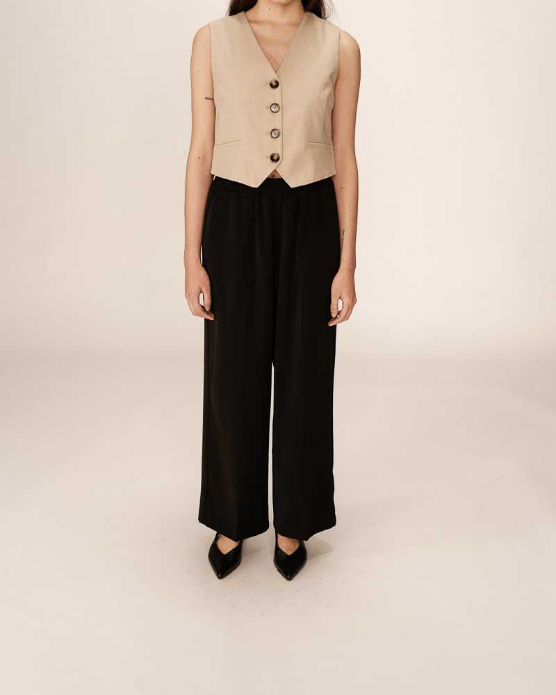 Grace & Mila PANTALON NOIR PICASSO