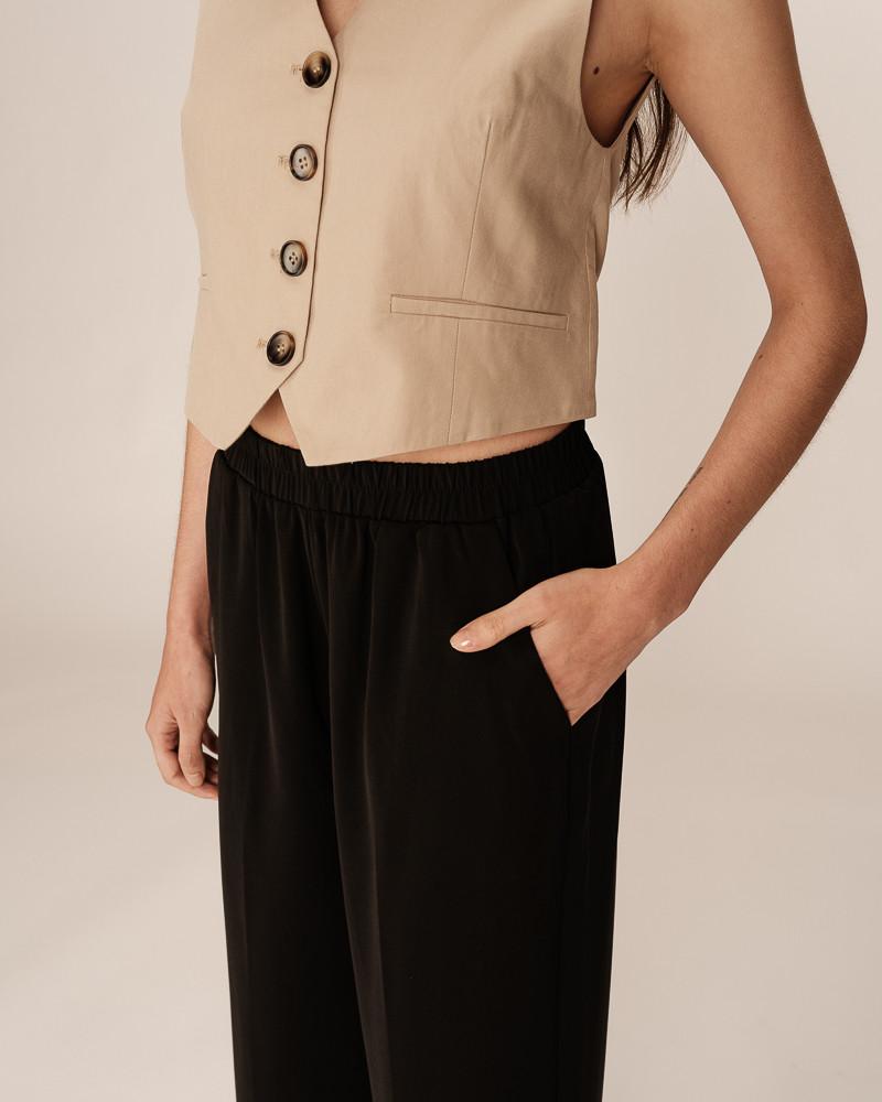 Grace & Mila PANTALON NOIR PICASSO