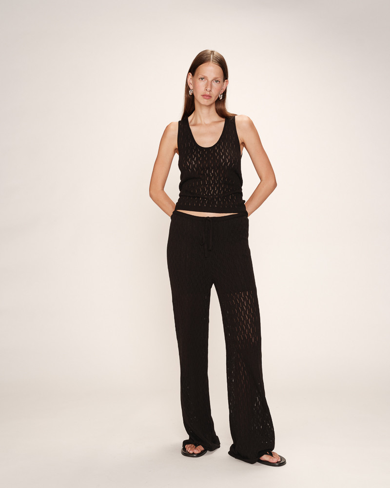 grace & mila PANTALON NOIR ROMY