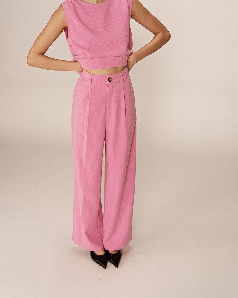 Grace & Mila PANTALON ROSE PIERRE